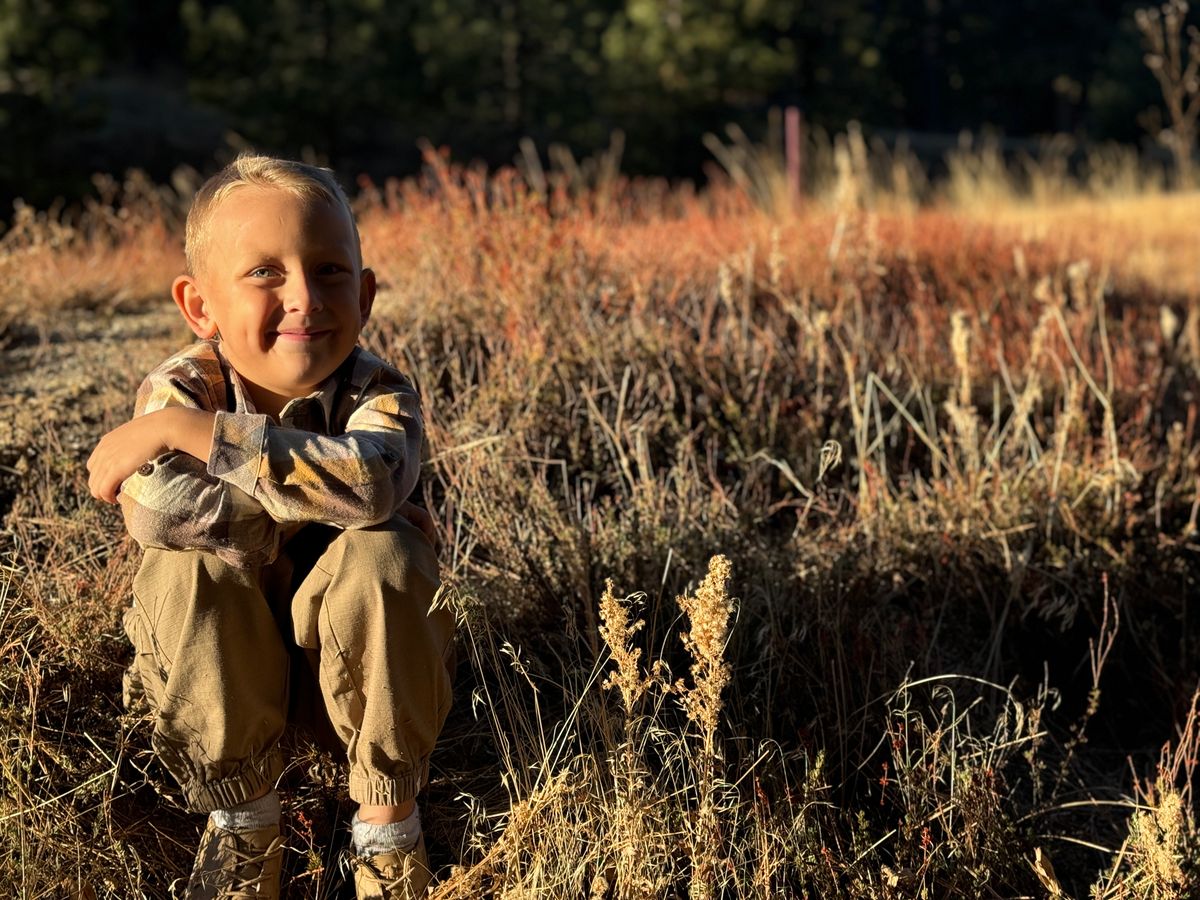 Boys Atwood Brown Plaid Button Down