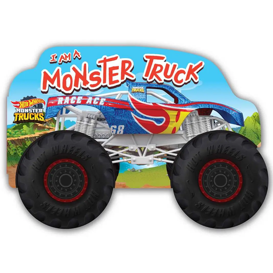 Hot Wheels: I Am A Monster Truck Book