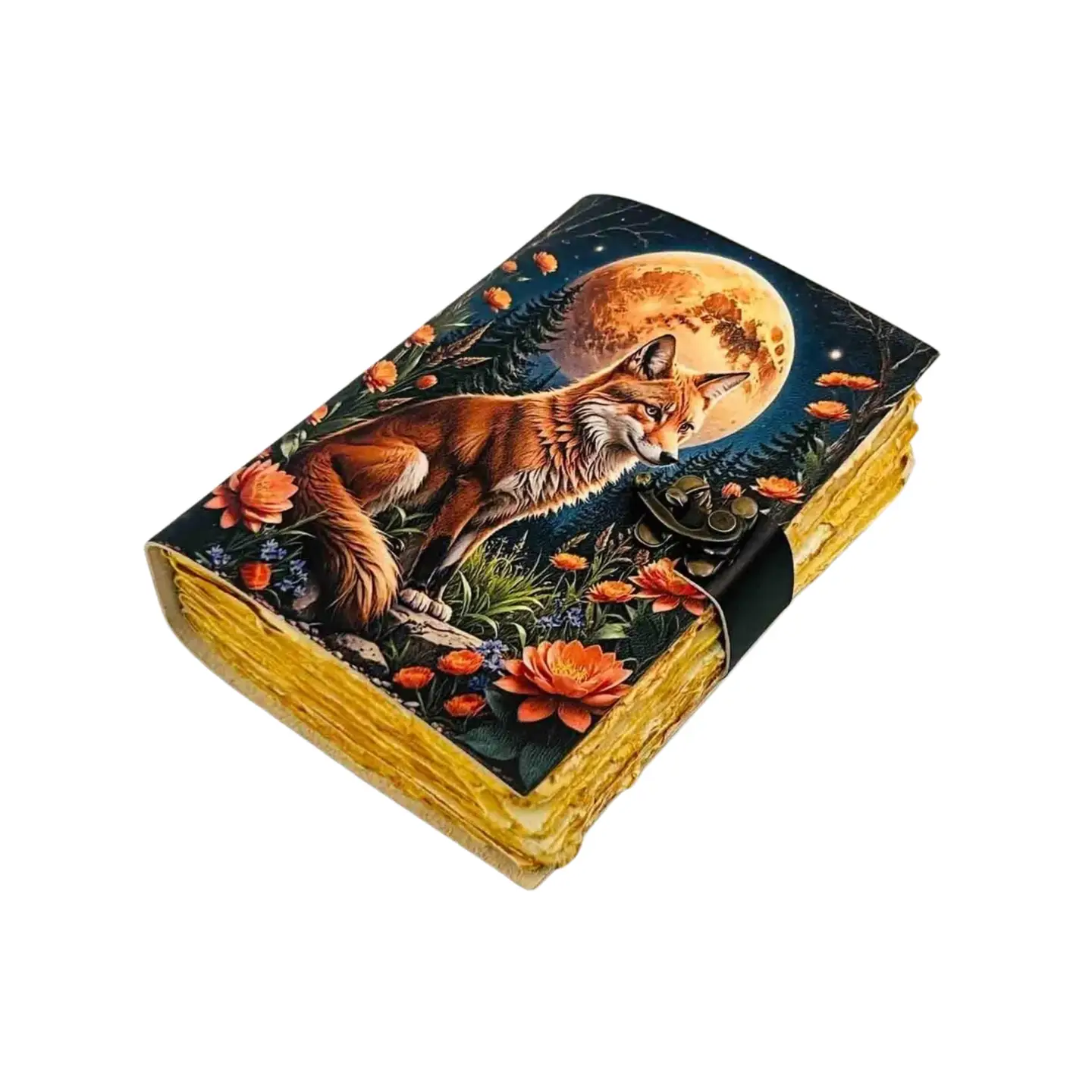 Fox + Moon Vintage Leather Journal