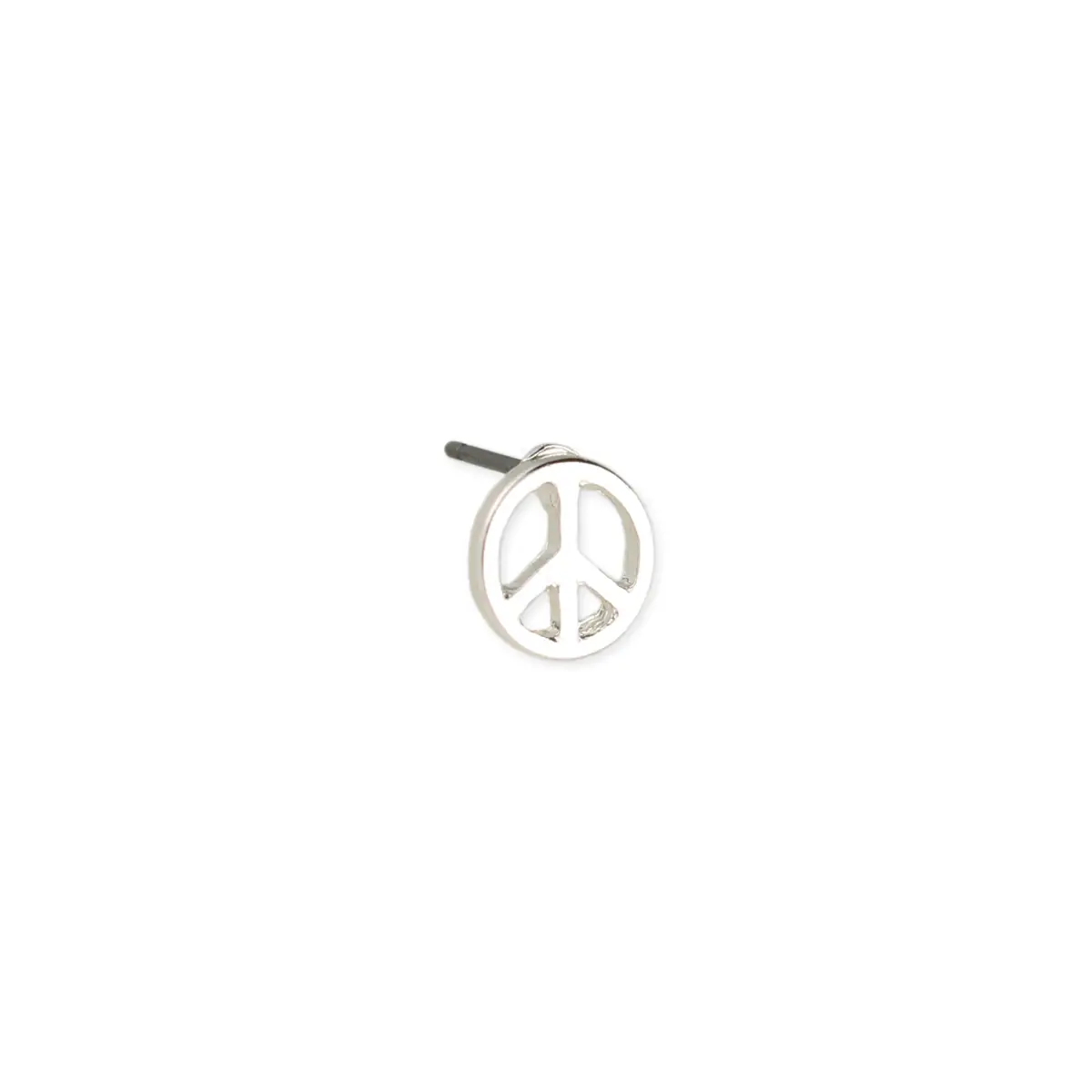 Literary Quote Peace Stud Earrings