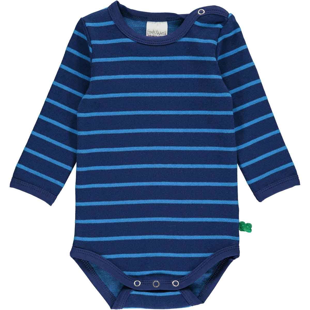 Baby Blue Striped Onesie