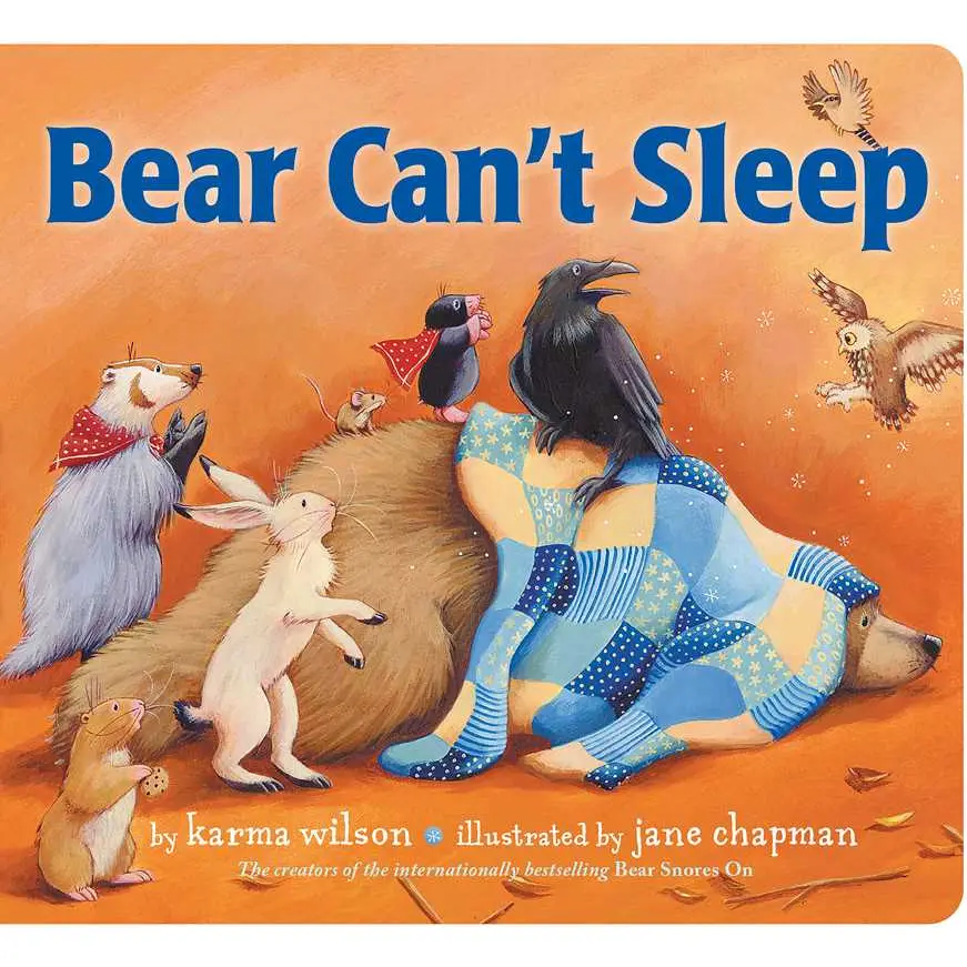 Bear Can't Sleep Board Book