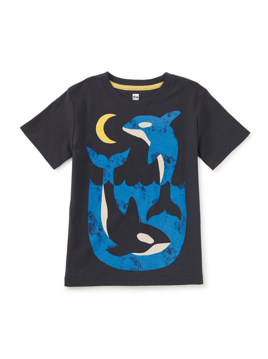 Kids Miro’s Orcas Graphic Tee