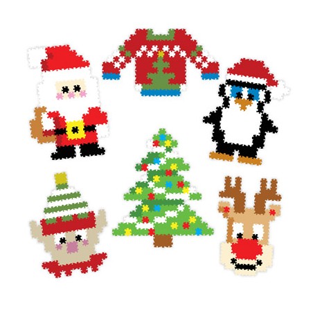 Holly Jolly Jixelz Ornament