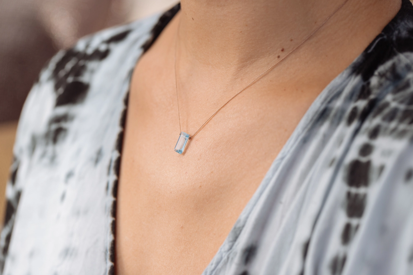 Refined Gemstone Necklace