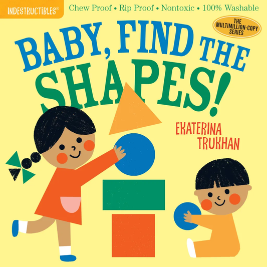 Indestructibles Book - Baby Find the Shapes