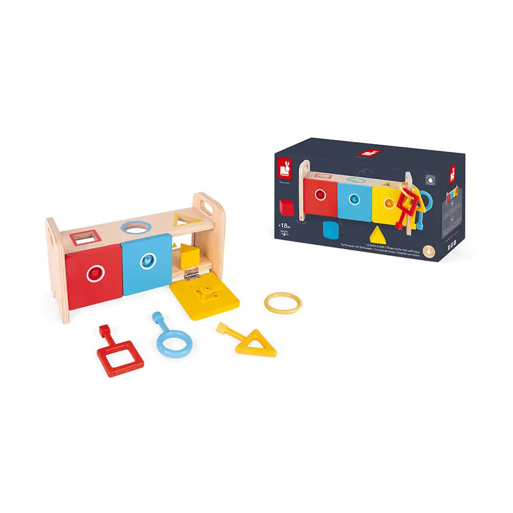 Shape Sorter Box With Keys