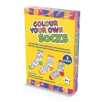 Color Your Own Socks