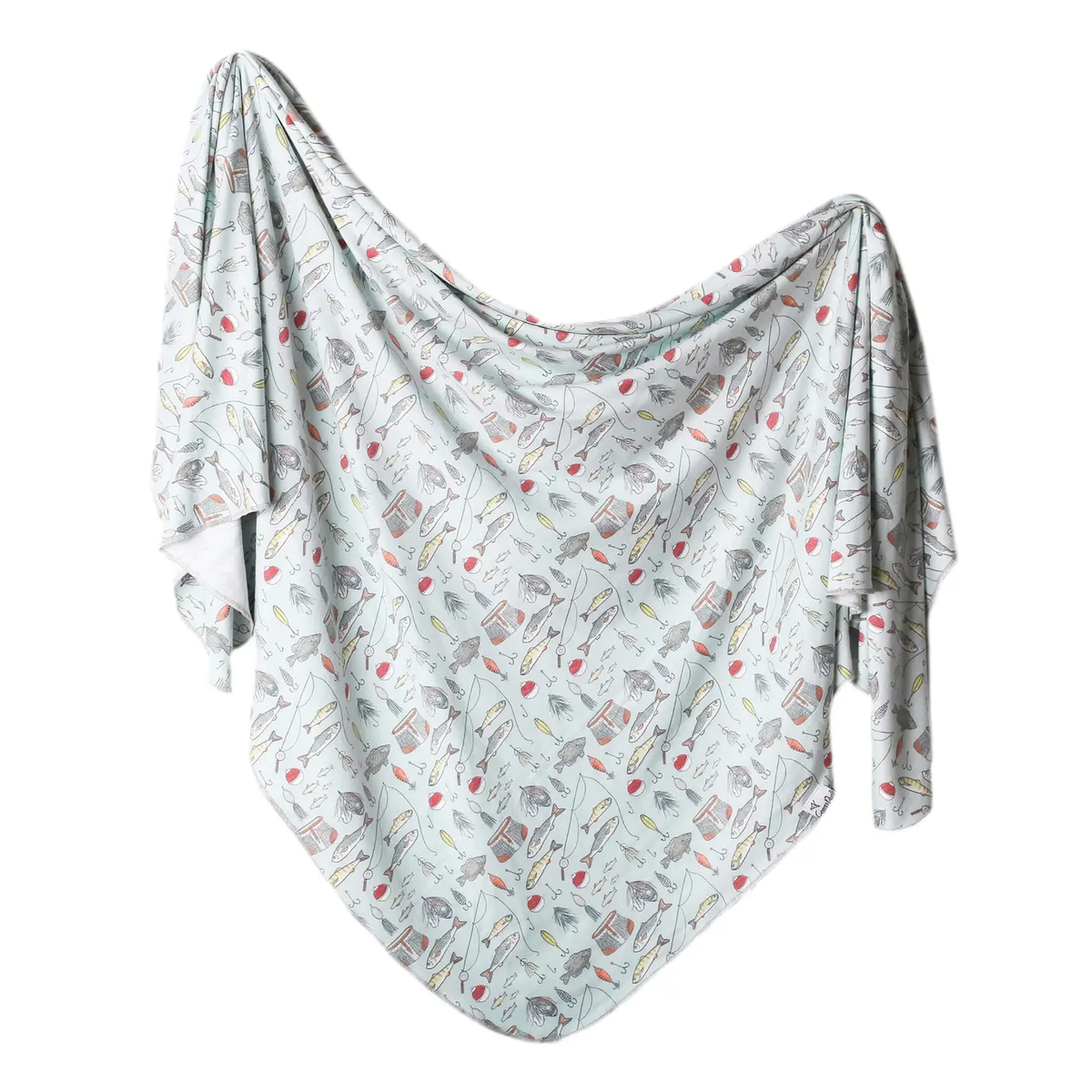Trout Knit Swaddle Blanket