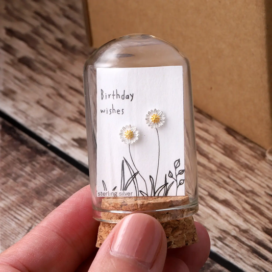 Birthday Wishes Daisy Earrings