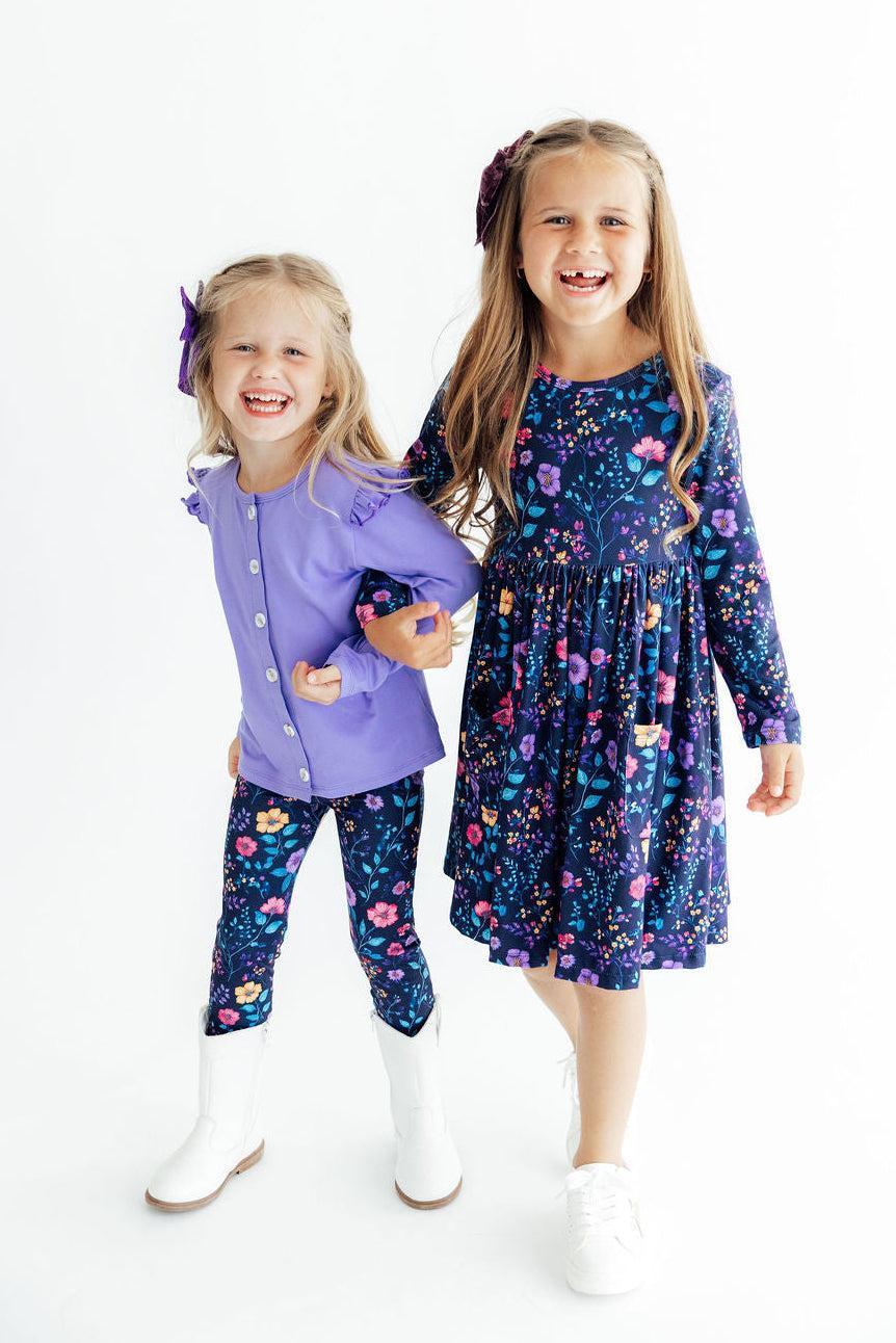 Girls Botanical Beauty Twirl Dress