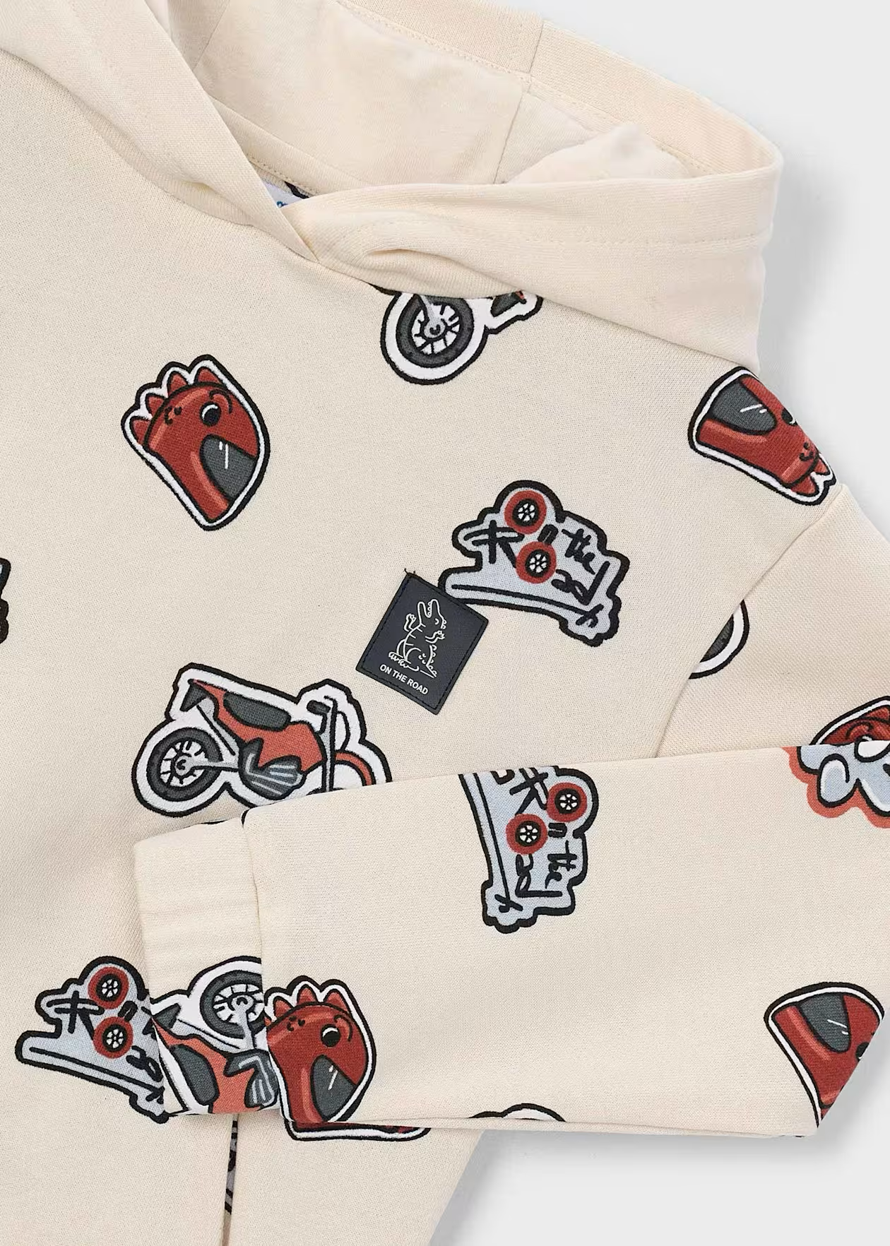Boys Printed Hoodie