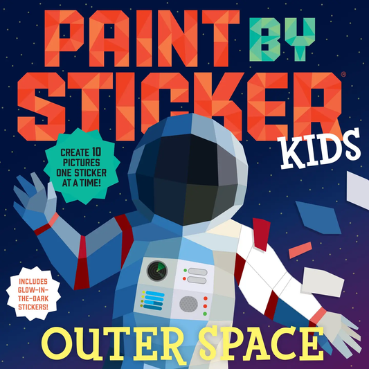Paint By Sticker Outer Space Book