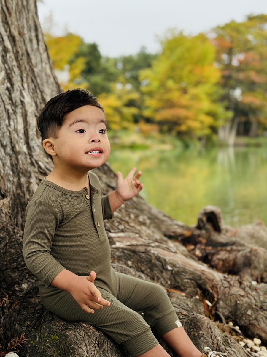 Baby Mason Ribbed Romper