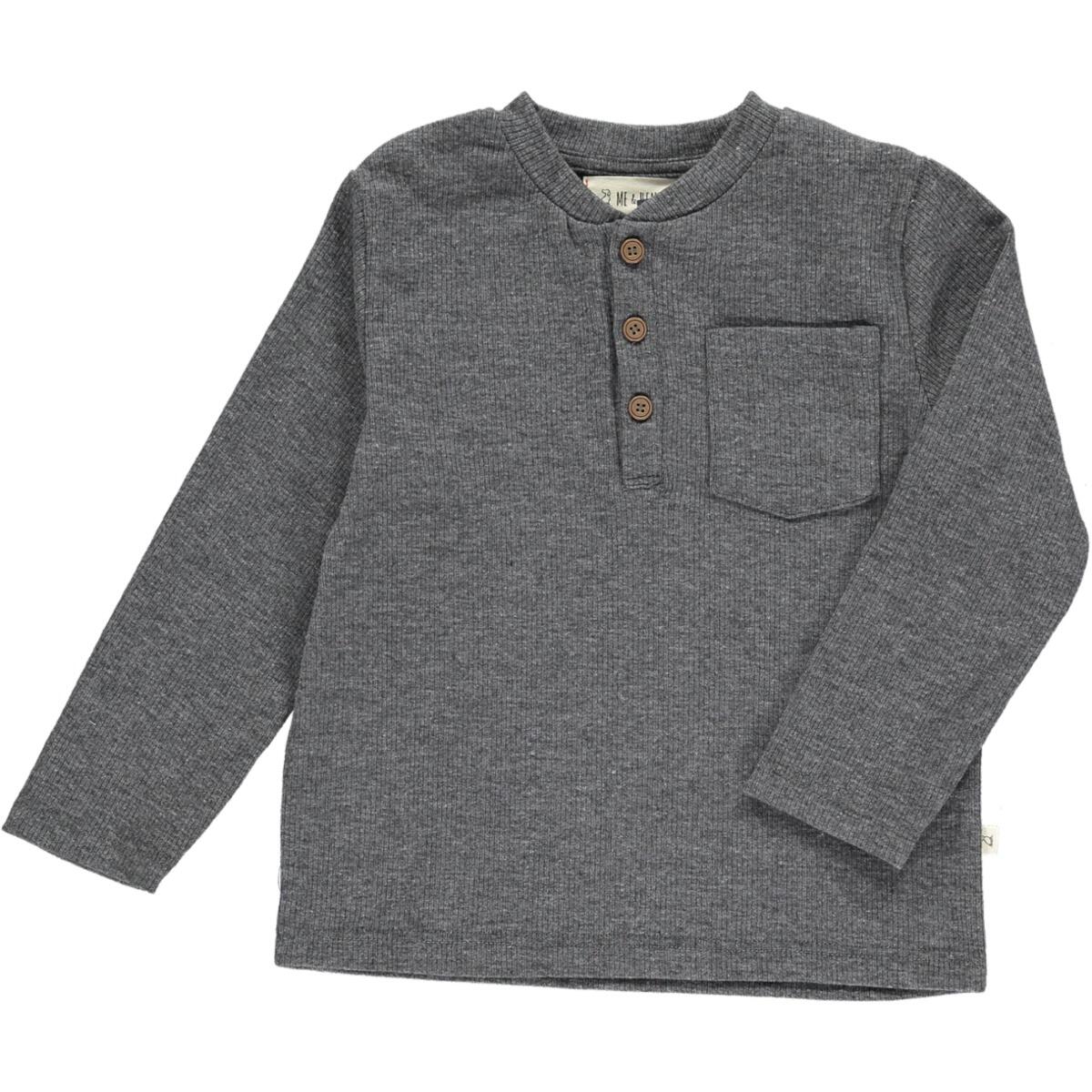 Boys Benji Ribbed Henley