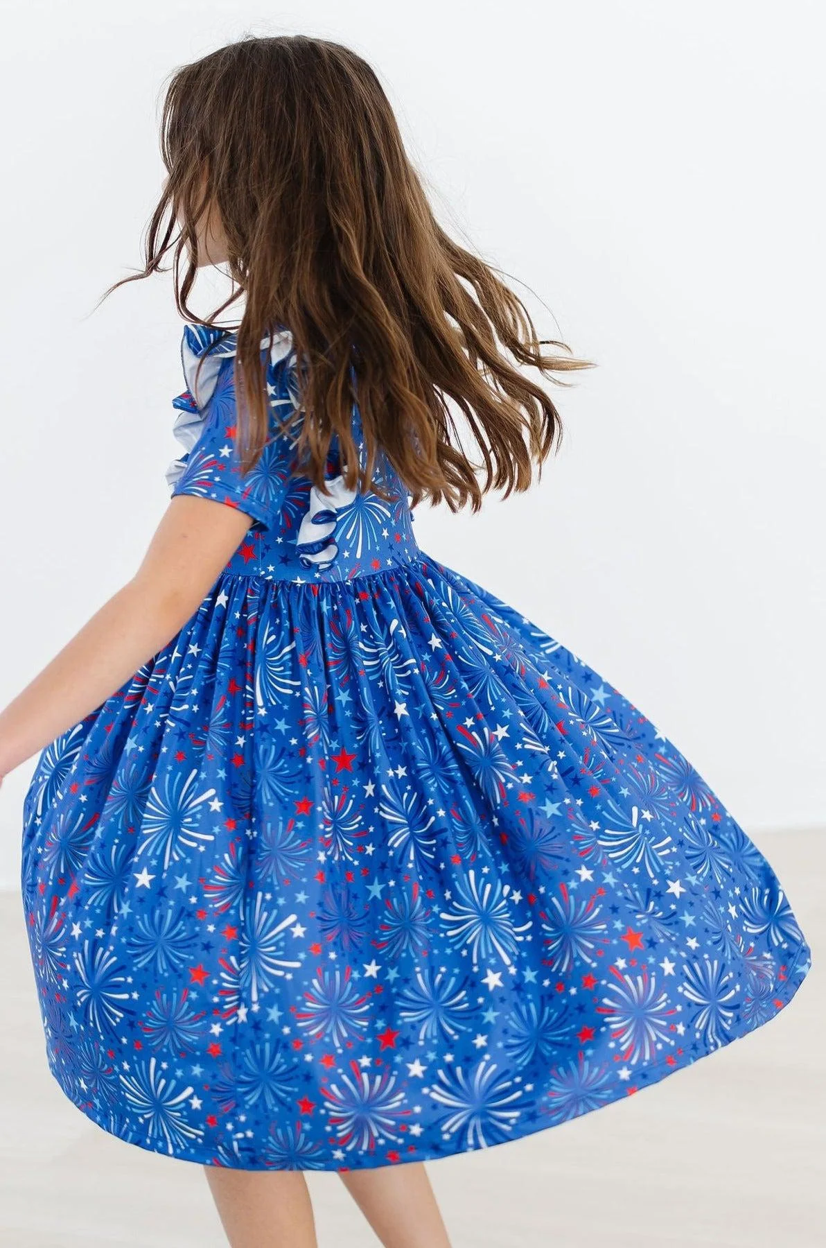 Spark-Tacular Girls Twirl Dress