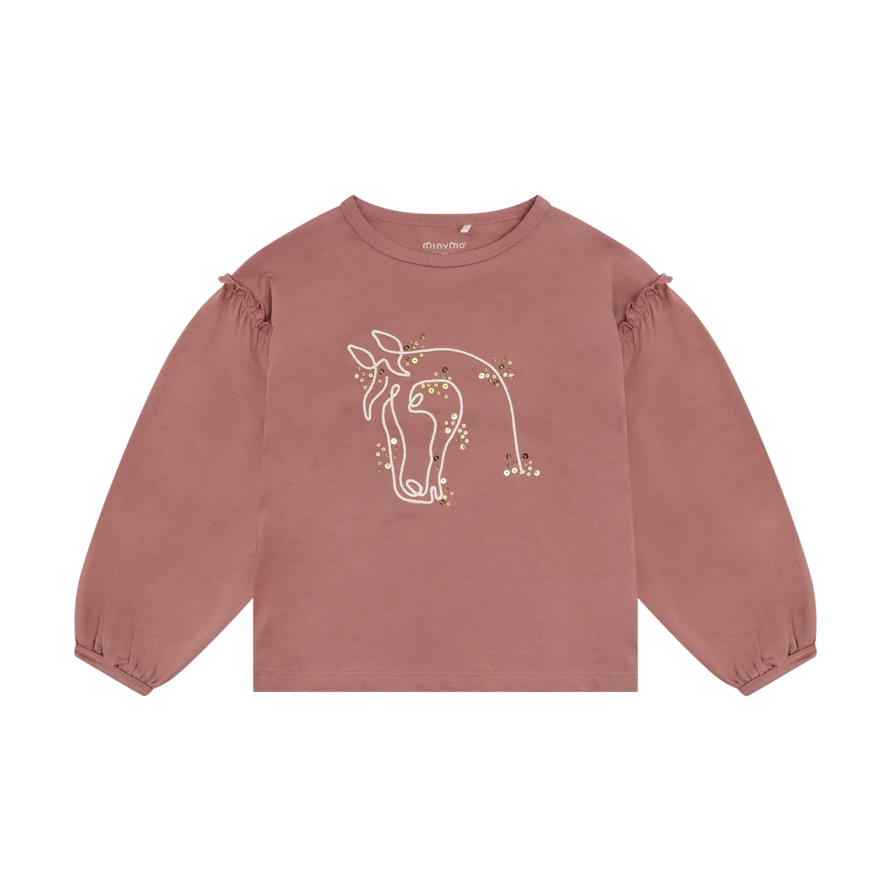 Girls Horse Long Sleeve Top