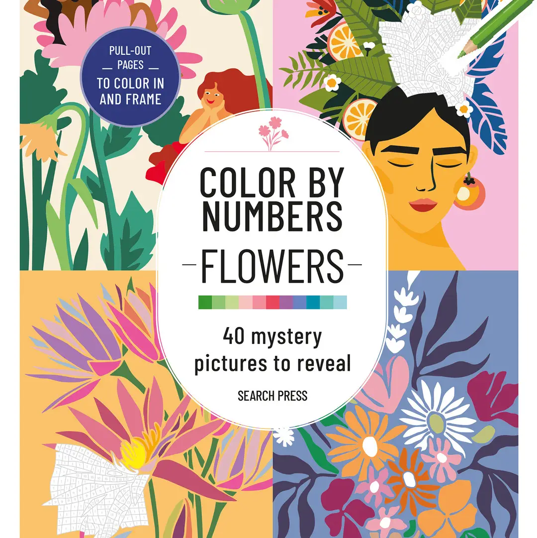 Color By Numbers Flowers & Bouquets