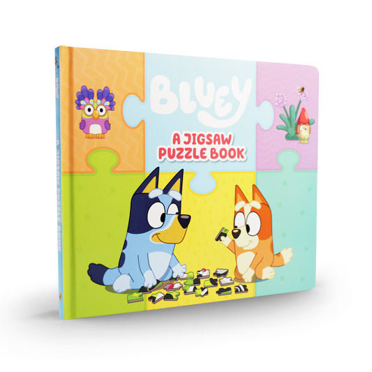 Bluey Jigsaw Puzzle Book