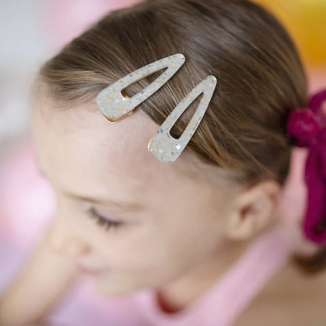Girls Gel Sparkle Hairclips