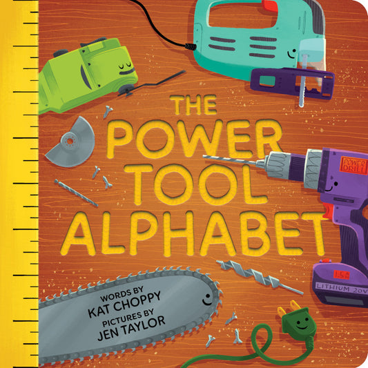 Power Tool Alphabet Board Book