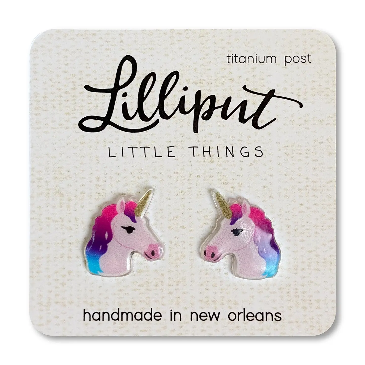 Unicorn Stud Earrings