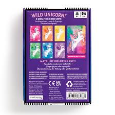 Wild Unicorn Crazy 8 Card Game