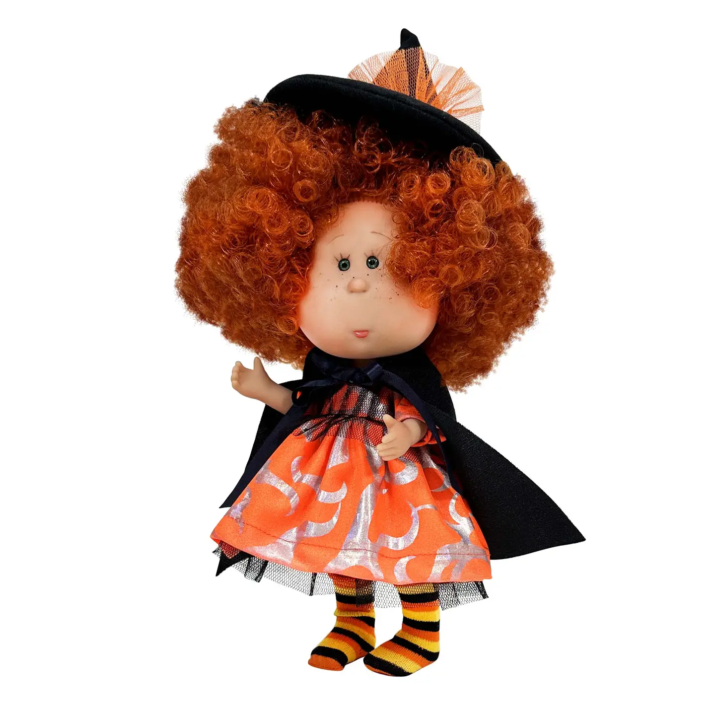 Little Mia Halloween Doll Red Curly Hair