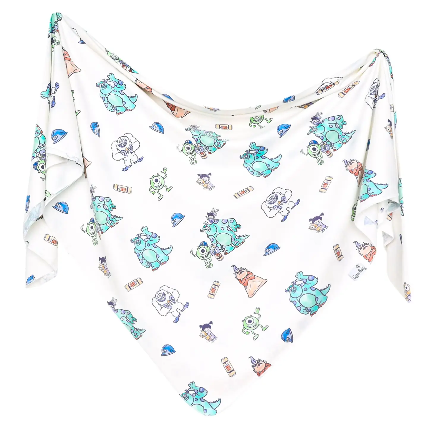Monsters Inc, Friends Knit Swaddle Blanket