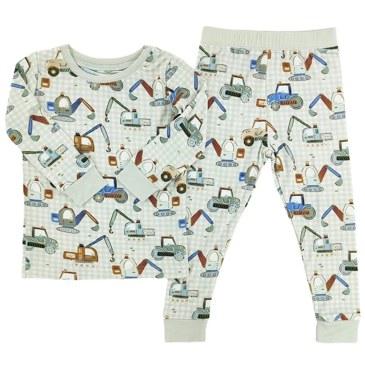 Construction Crew Bamboo Pajamas