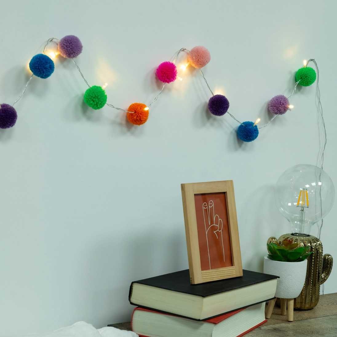 Pom-Pom String Lights