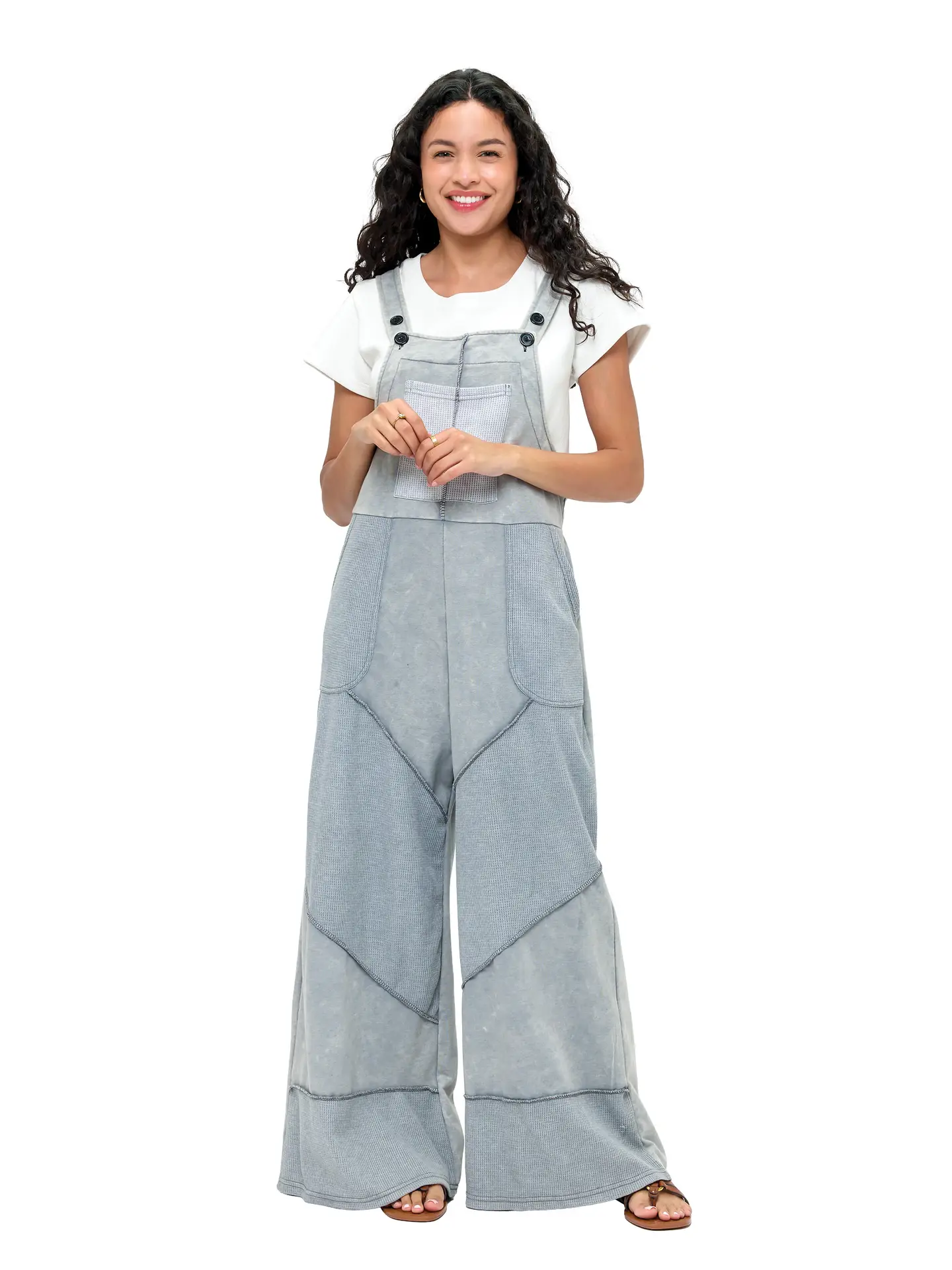 Free Spirit Waffle Knit Romper
