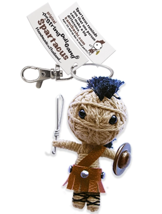 Spartacus String Doll Keychain