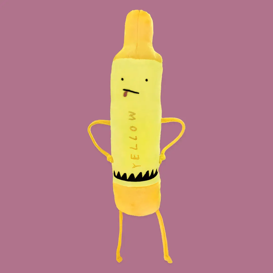 Yellow Crayon Plush