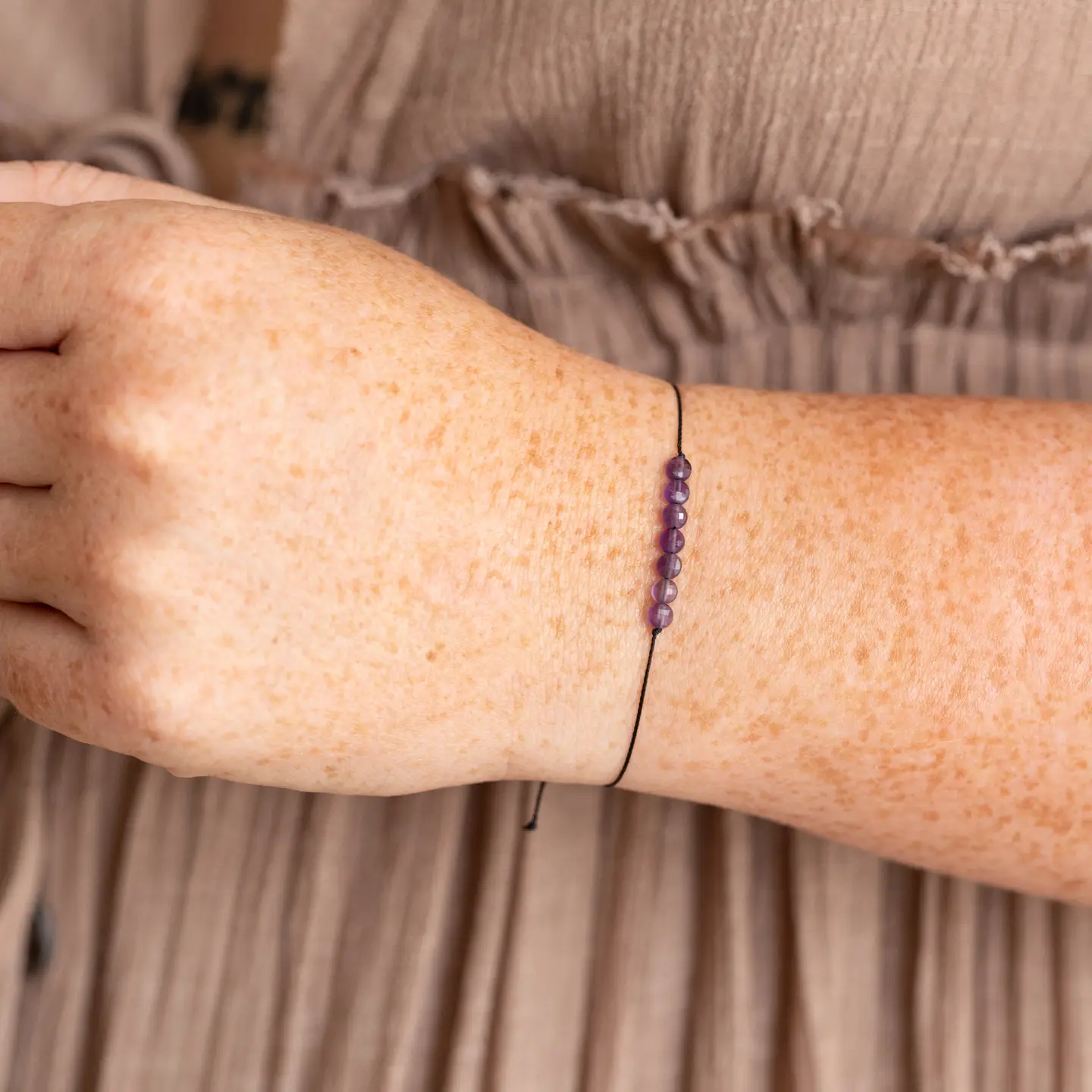 Hummingbird Bracelet Amethyst for Healing