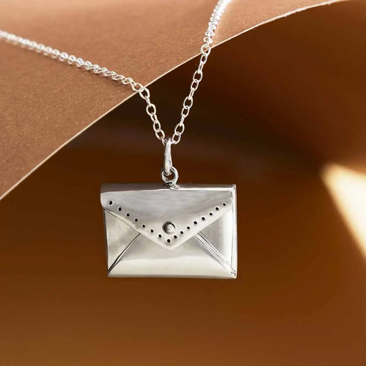 Envelope Locket Necklace