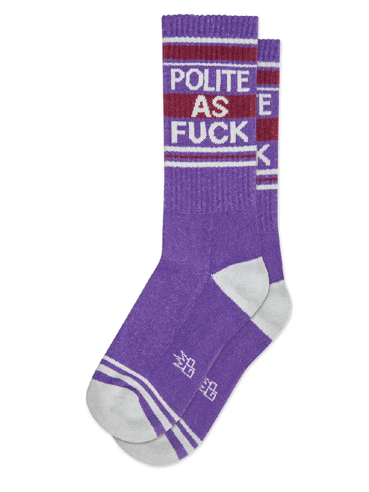 Polite as F*ck Socks