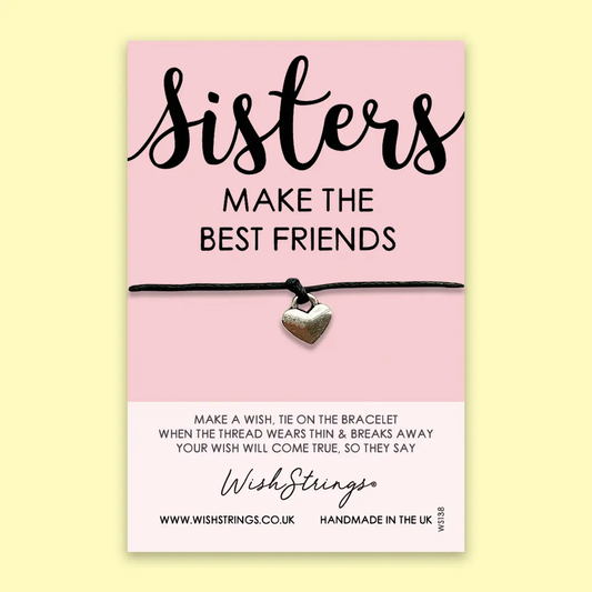 Sisters Best Friends WishString