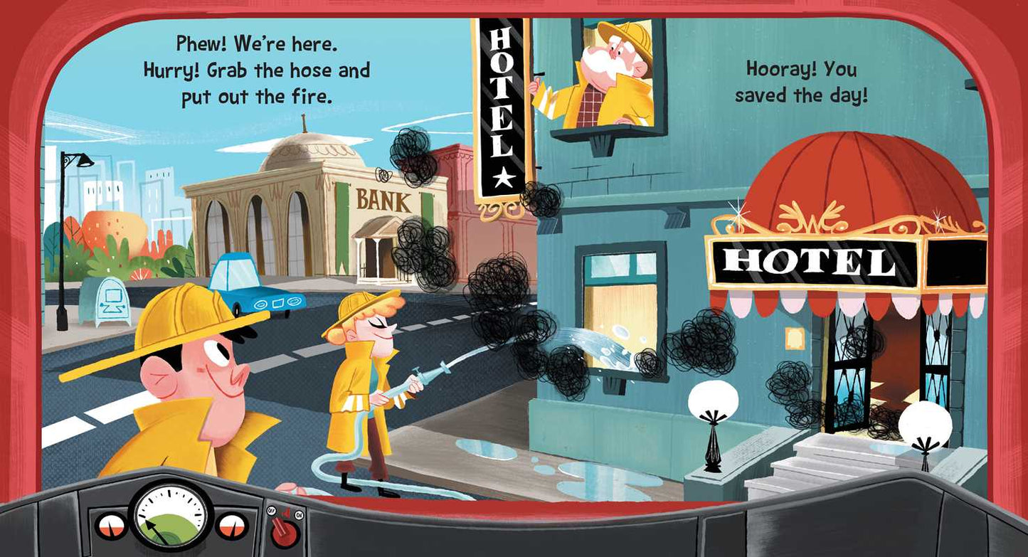 Fire Truck To the Rescue Book