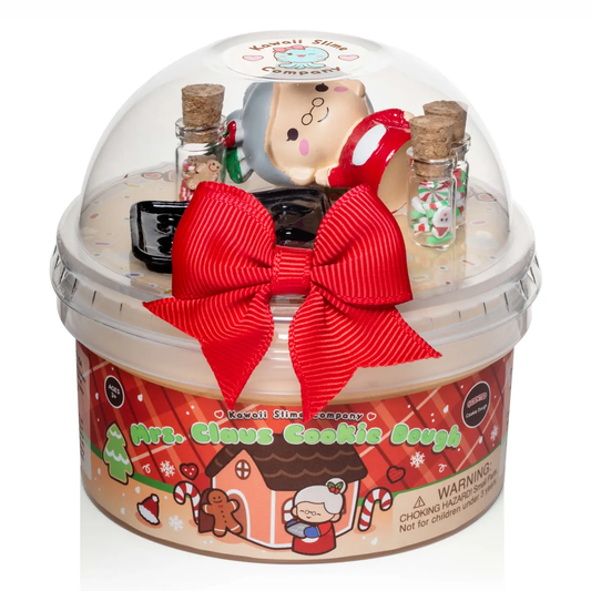 Mrs. Claus’ Cookie Dough Clay-Dough Slime