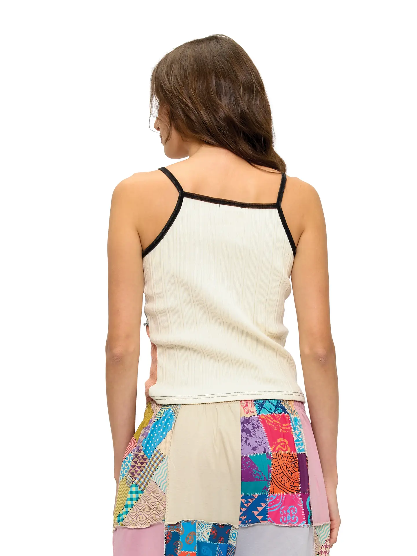 Boho Hippie Patchwork Tank Top