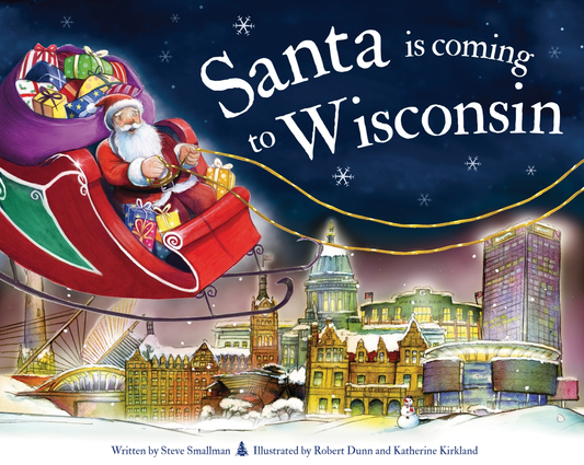 Santa Coming to Wisconsin Book