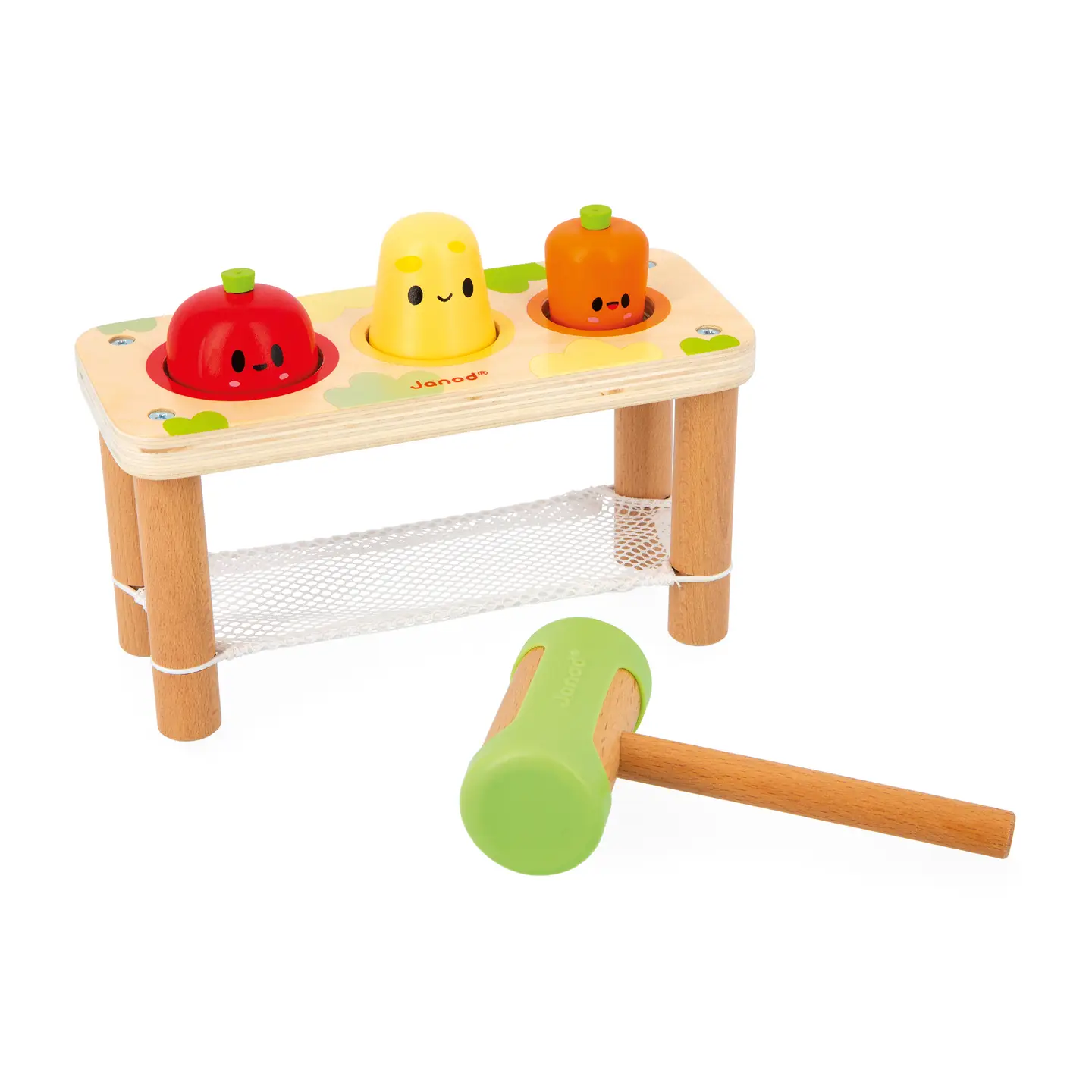 Wooden Tap Tap Vegetable Toy