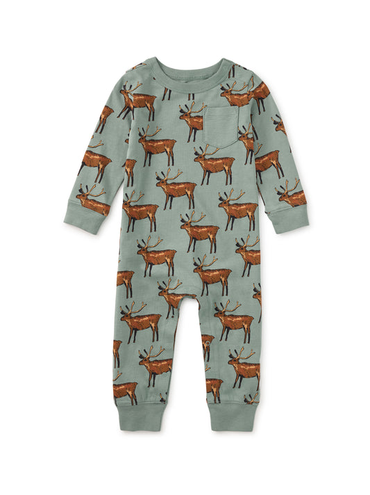 Baby Painted Deer Romper