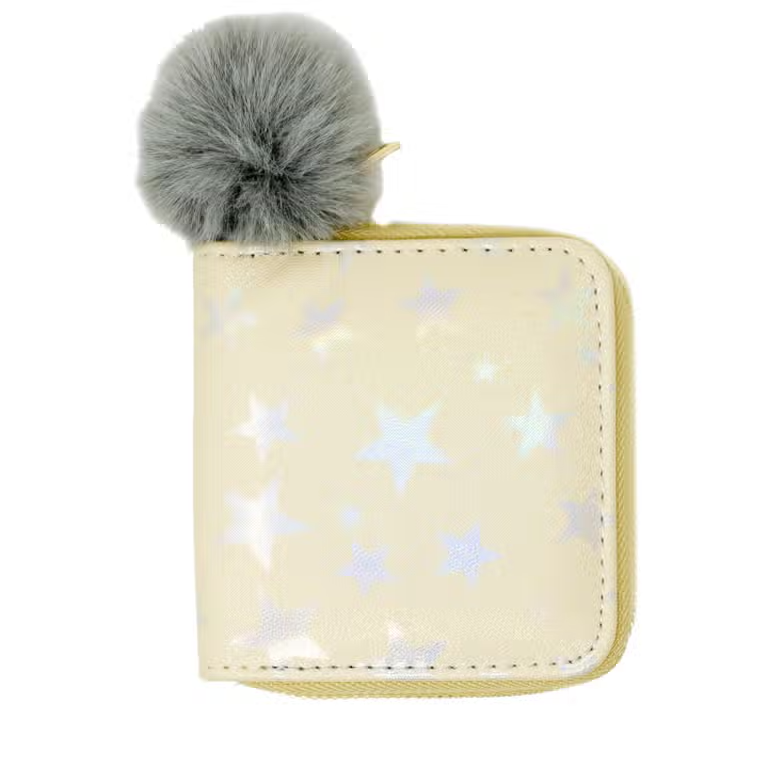 Girls Wallet Shiny Stars