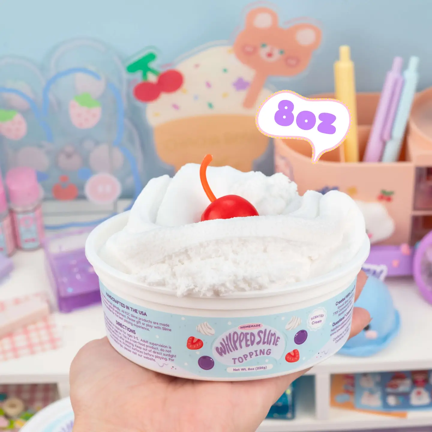 Cool & Slimey Whipped Topping Slime