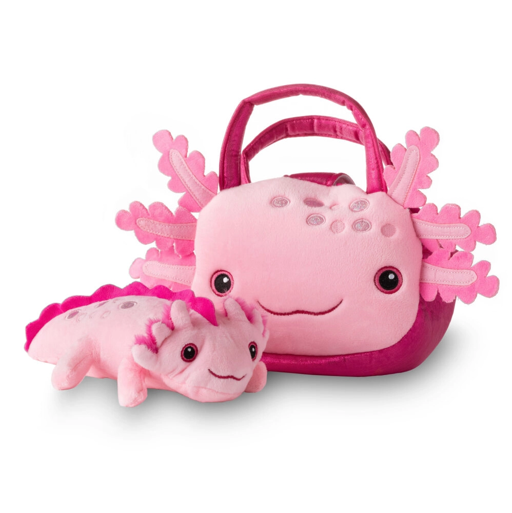 Axolotl Plush + Purse Set