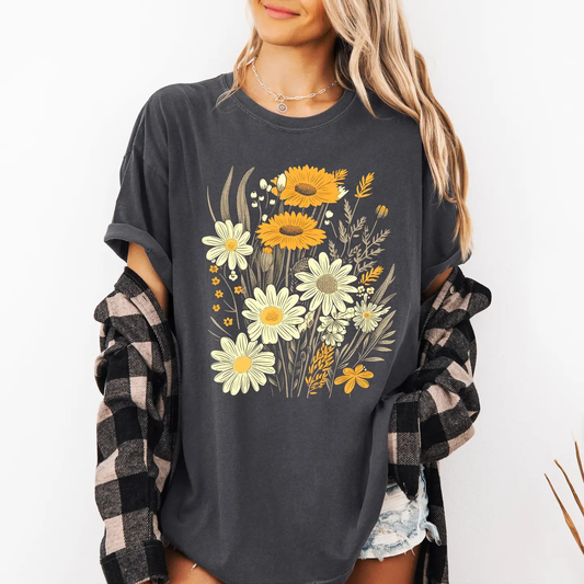 Wildflower Collage T-Shirt