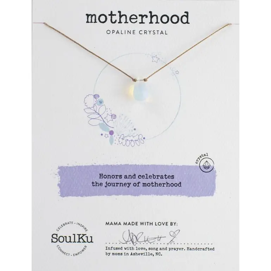 Soul Shine Necklace - Opaline for Motherhood