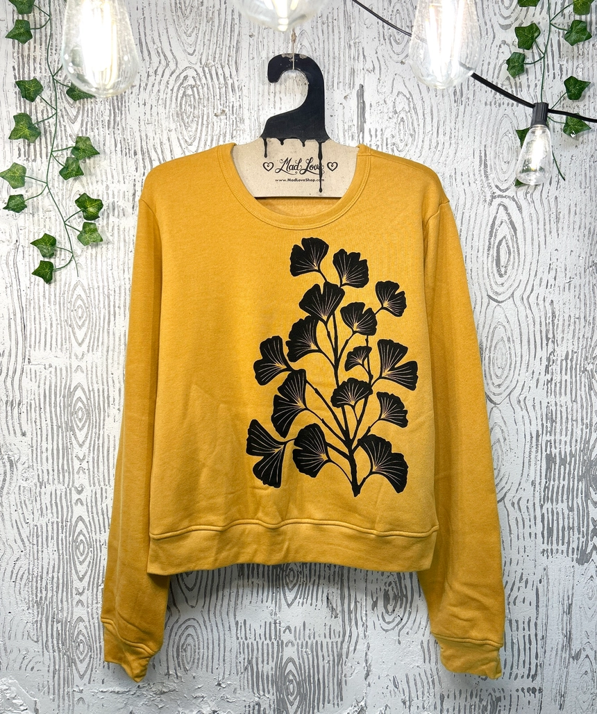 Midi Fleece Sweatshirt Gingko